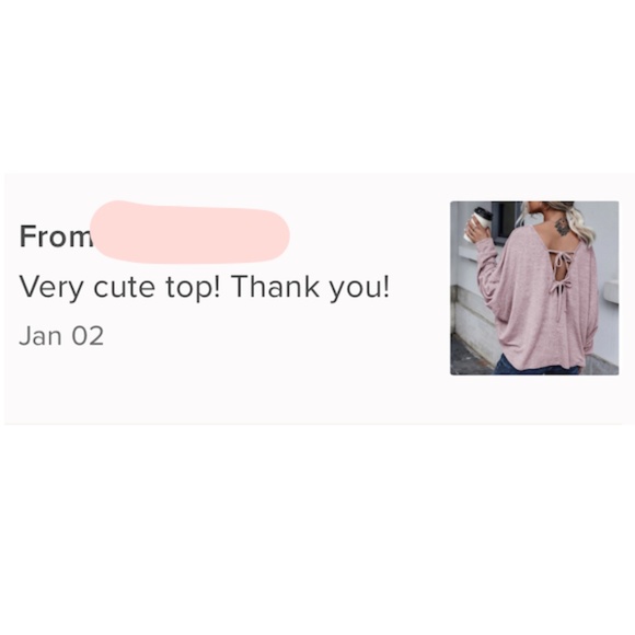 Pink Long Sleeve Tee Shirt V Cut Back Tie Back Long Sleeve Oversized - Picture 8 of 8